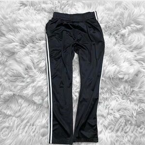 Men's Black Joggers with White Stripes